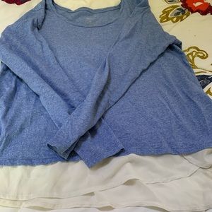 Layered-Look long sleeve T